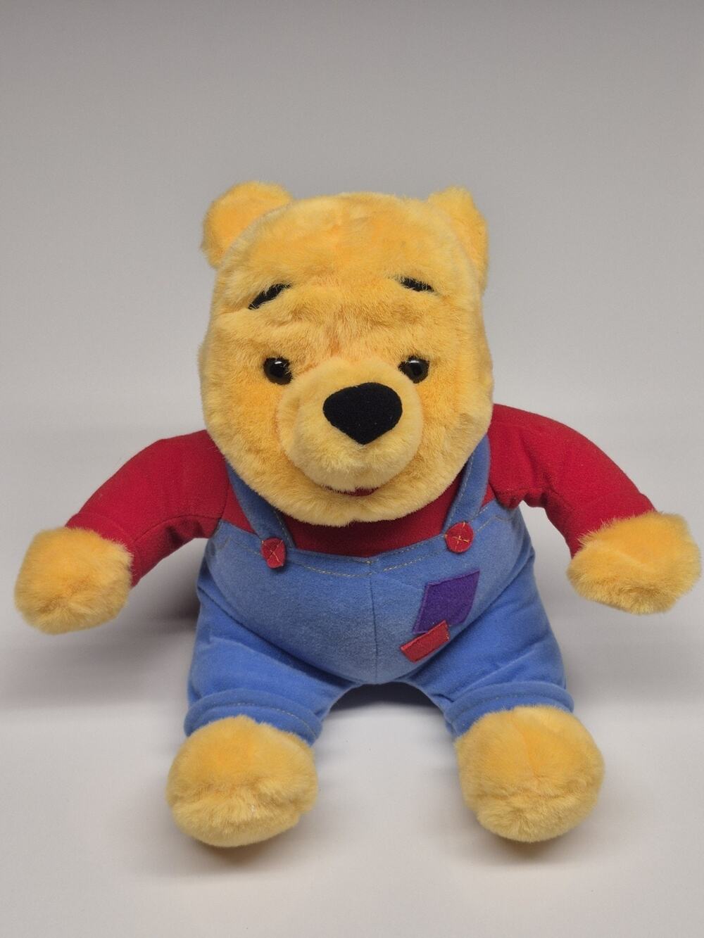 Vtg1997 Mattel Disney Wiggle Giggle Winnie The Pooh Talking Plush Tested Toy